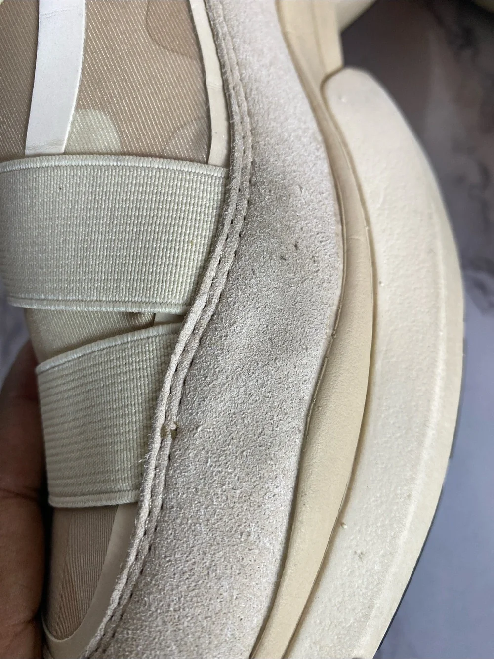 Nurture Dillion Beige Slip-On Platform Sneakers Camouflage Response Tech Size 10